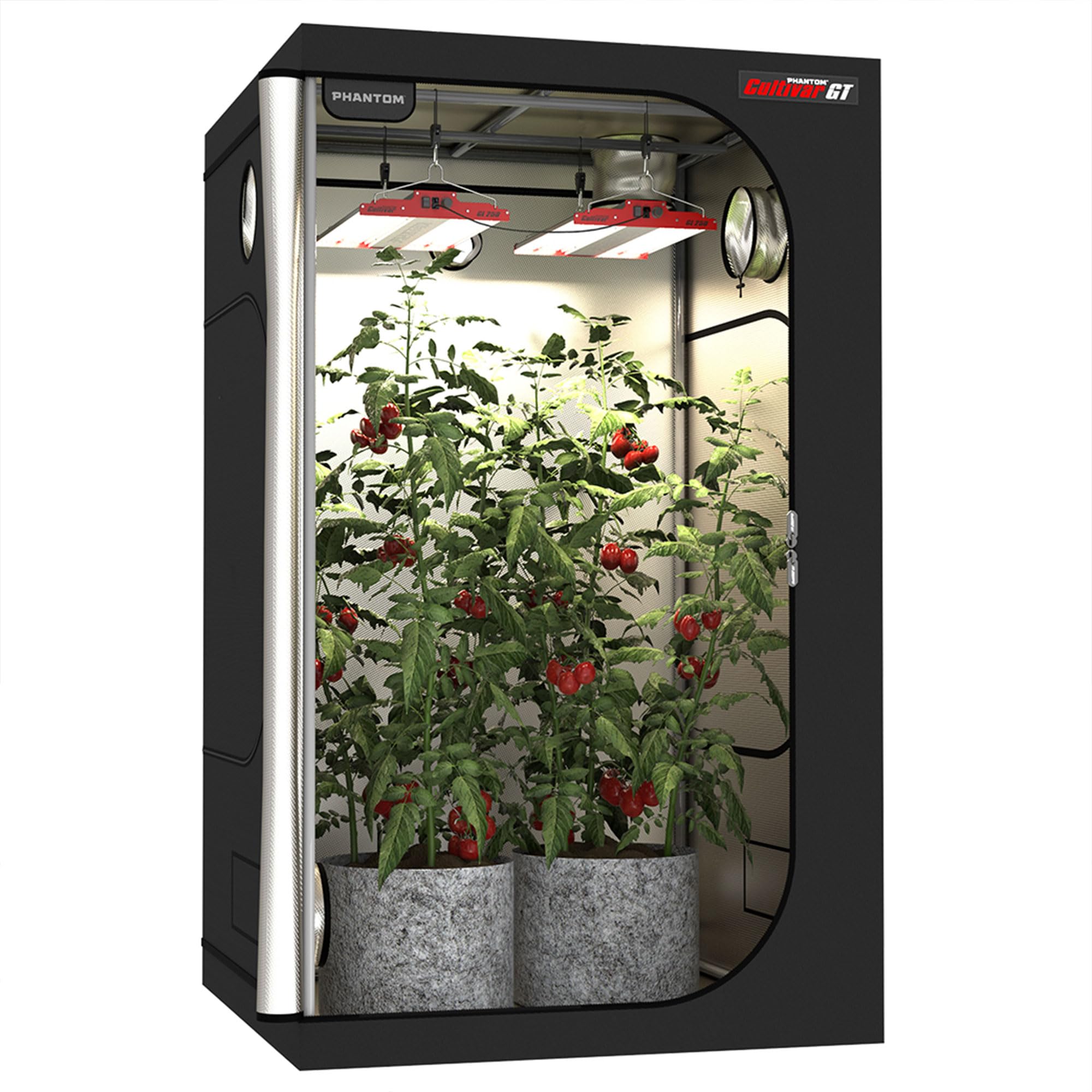Amazon.com: PHANTOM Cultivar GT44 Premium Grow Tent, 48”x48”x80